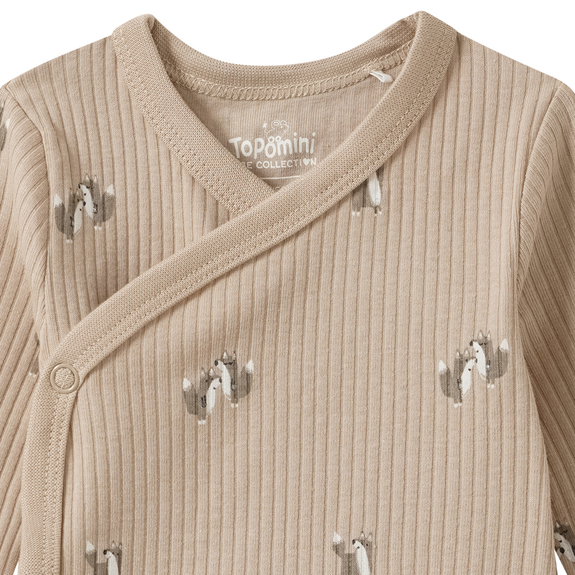 Baby Body in Ripp-Struktur