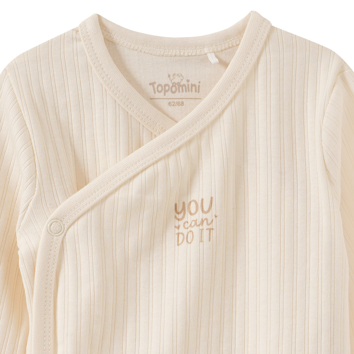 Newborn Wickelbody mit Bio-Baumwolle