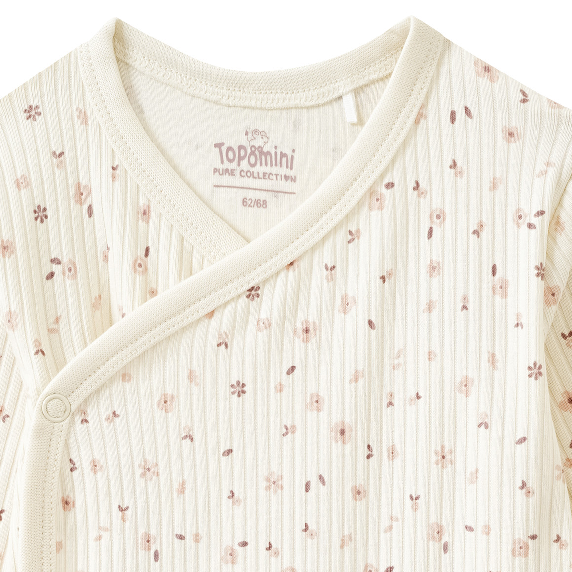 Baby Wickelbody mit Allover-Muster