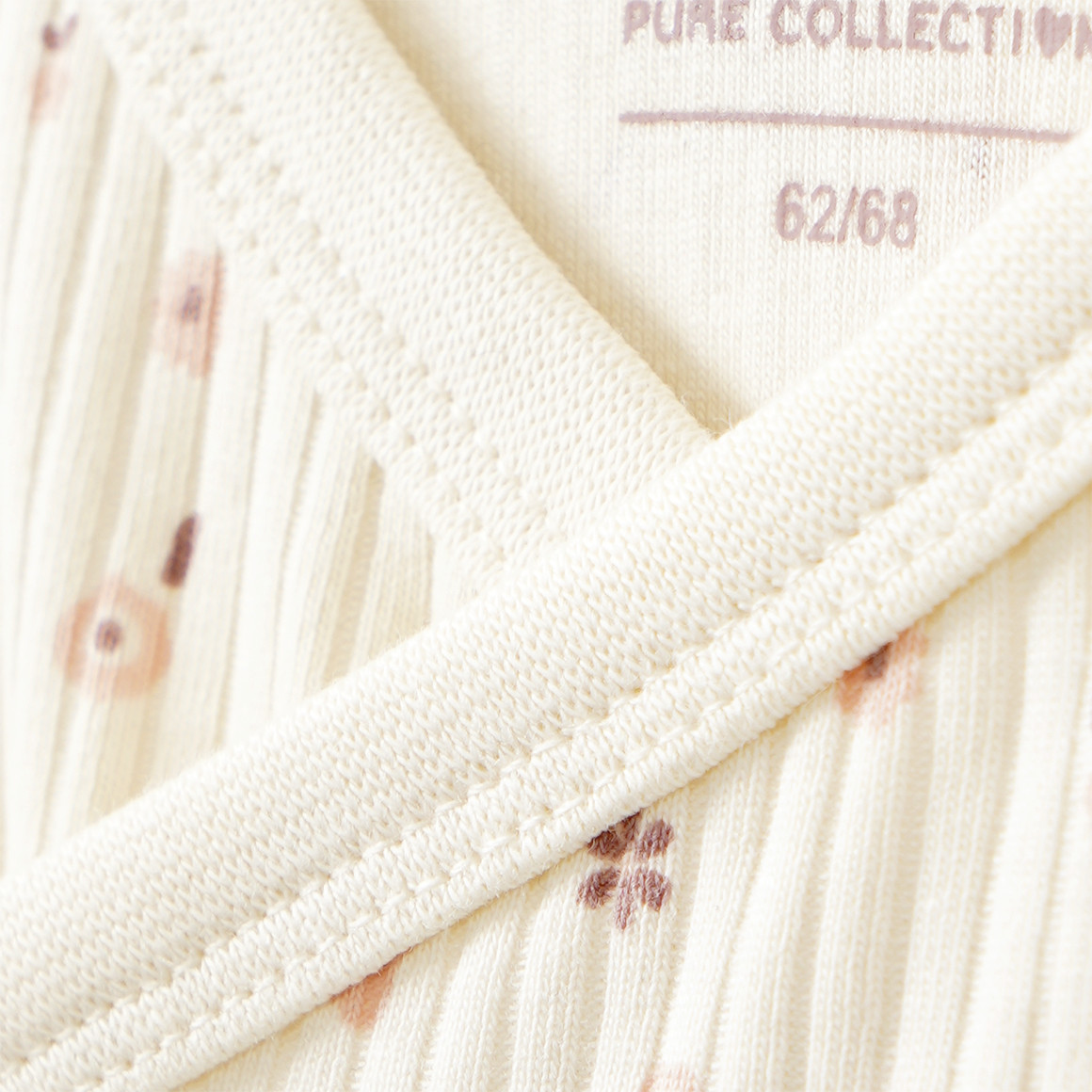 Baby Wickelbody mit Allover-Muster