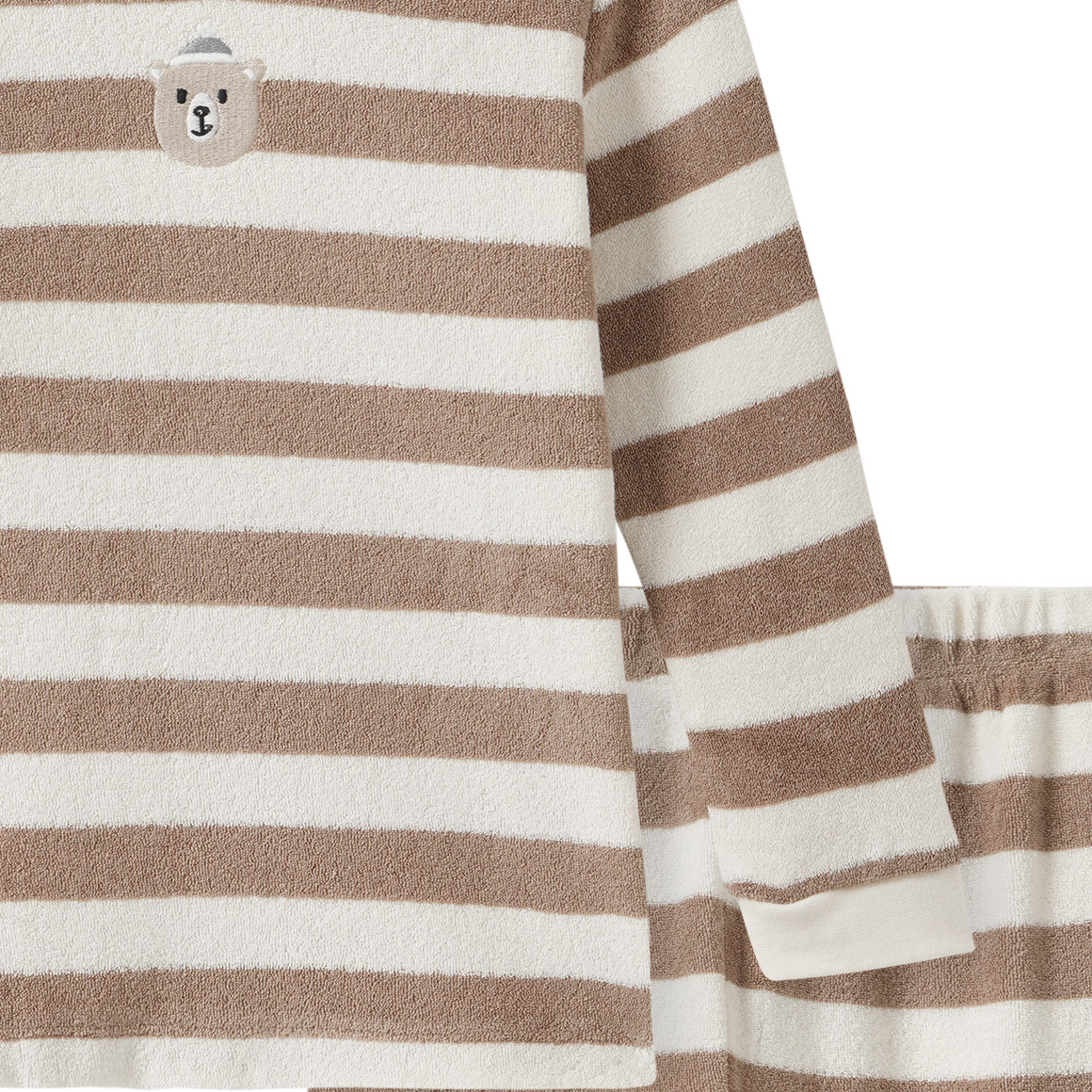   Baby Schlafanzug mit Streifen