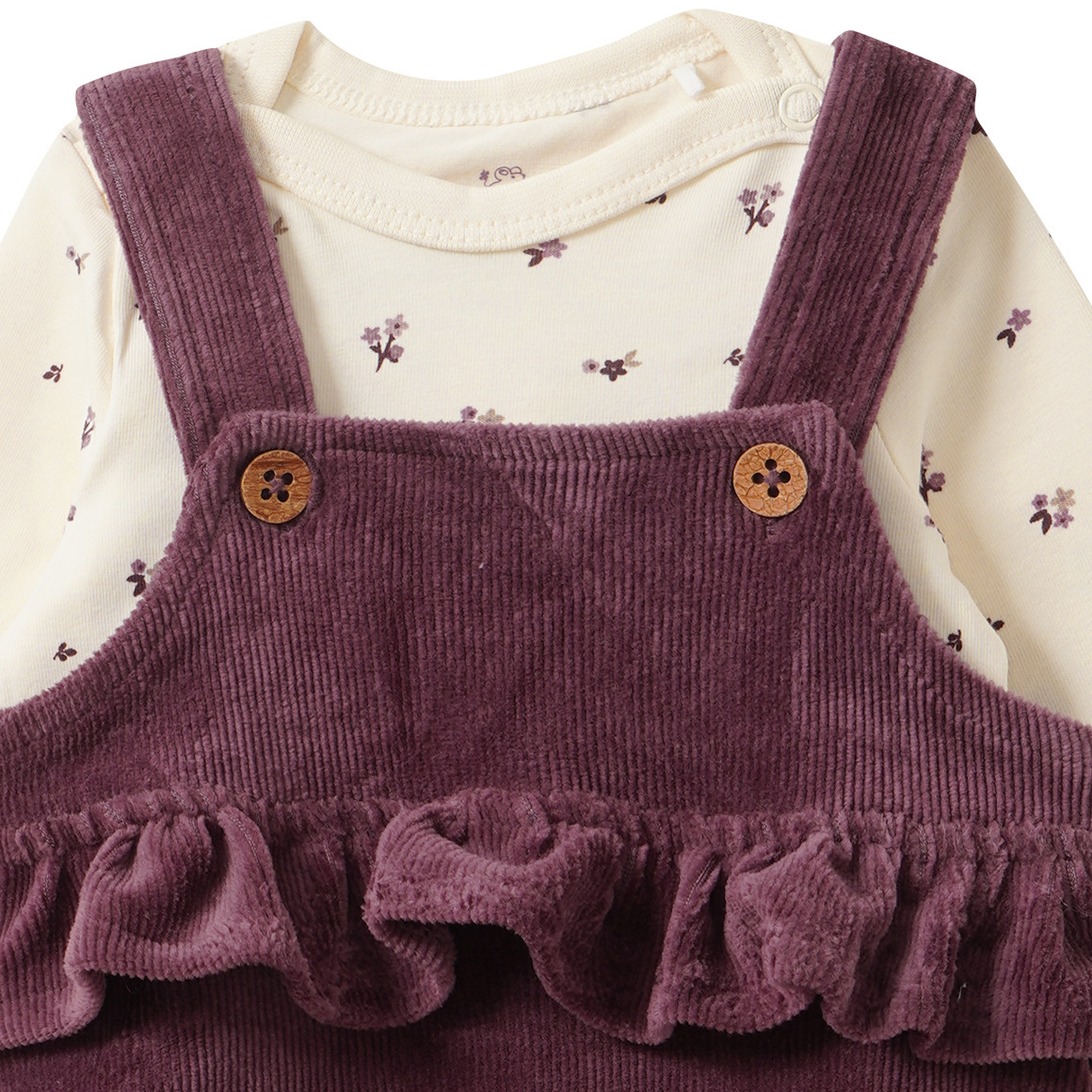 Newborn Set mit Strampler und Langarmbody