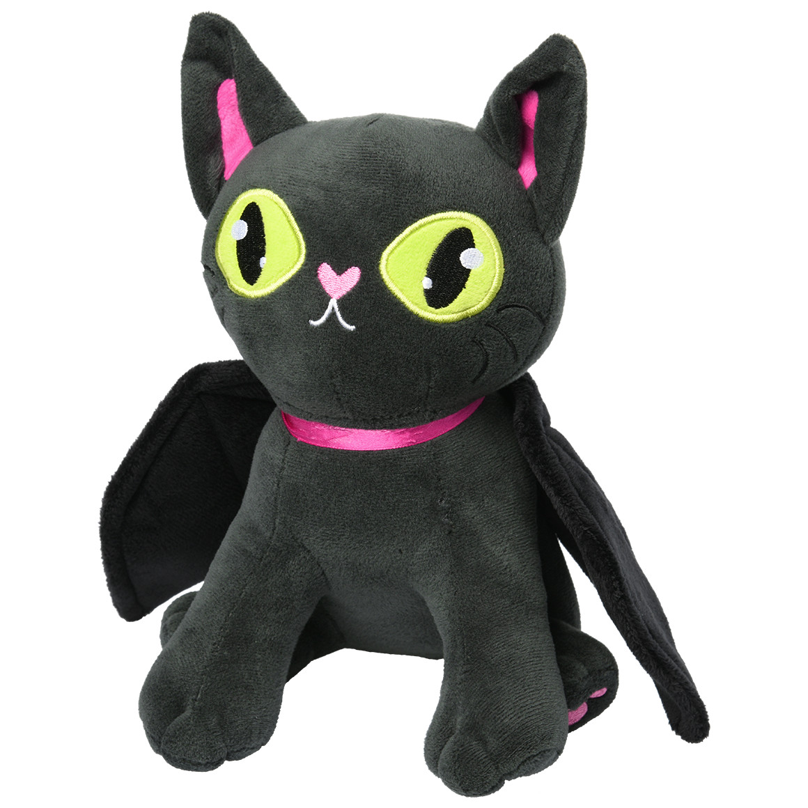 Pluche kat figuur in Halloween look