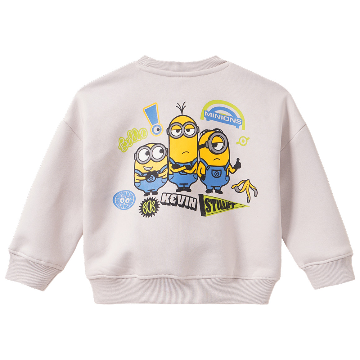 Minions Sweatshirt mit Rücken-Print