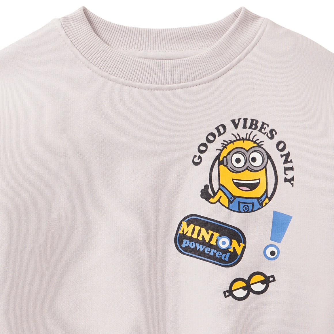 Minions Sweatshirt mit Rücken-Print