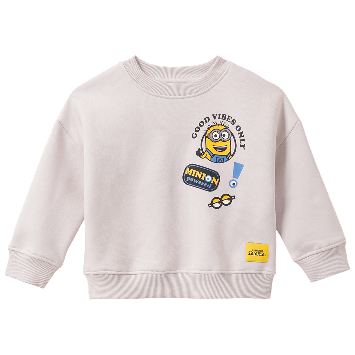Minions Sweatshirt mit Rücken-Print