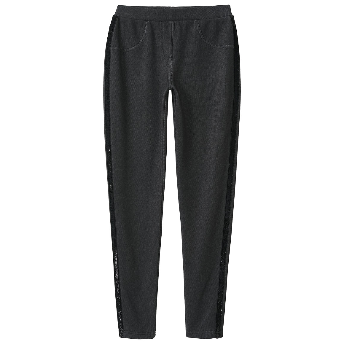 Mädchen Thermo-Jeggings mit Glitzer-Details