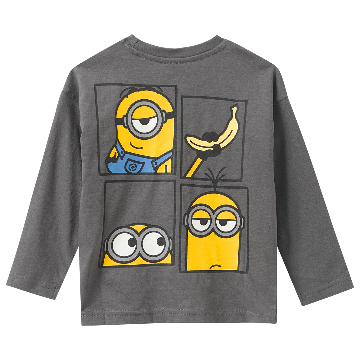 Minions Langarmshirt mit Rücken-Print