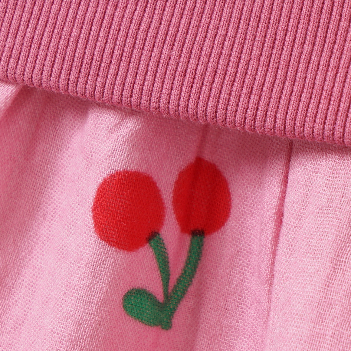 Babyjurk met aangezet rokje