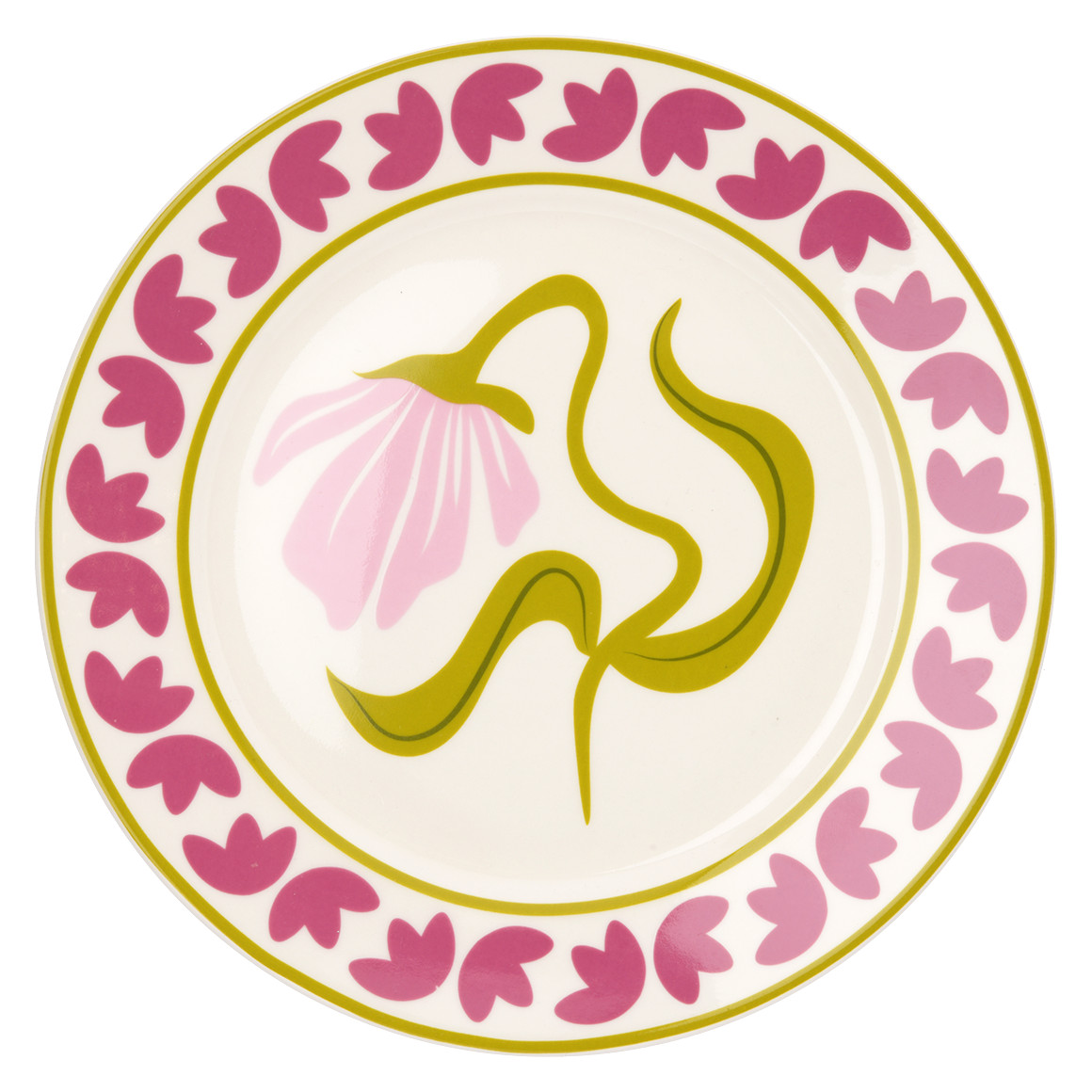 Kleiner Teller mit floralem Design