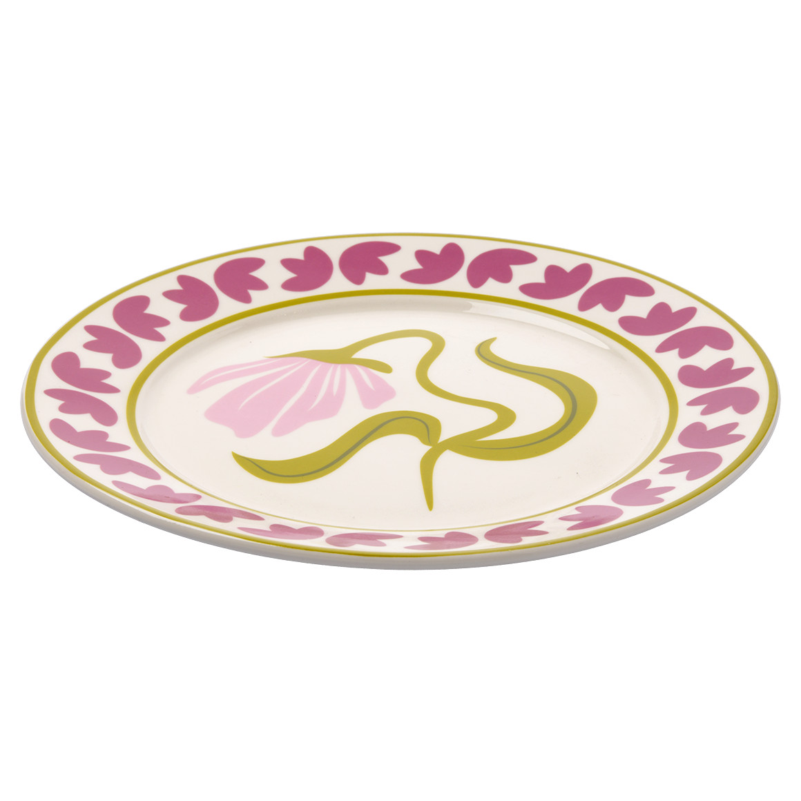 Kleiner Teller mit floralem Design