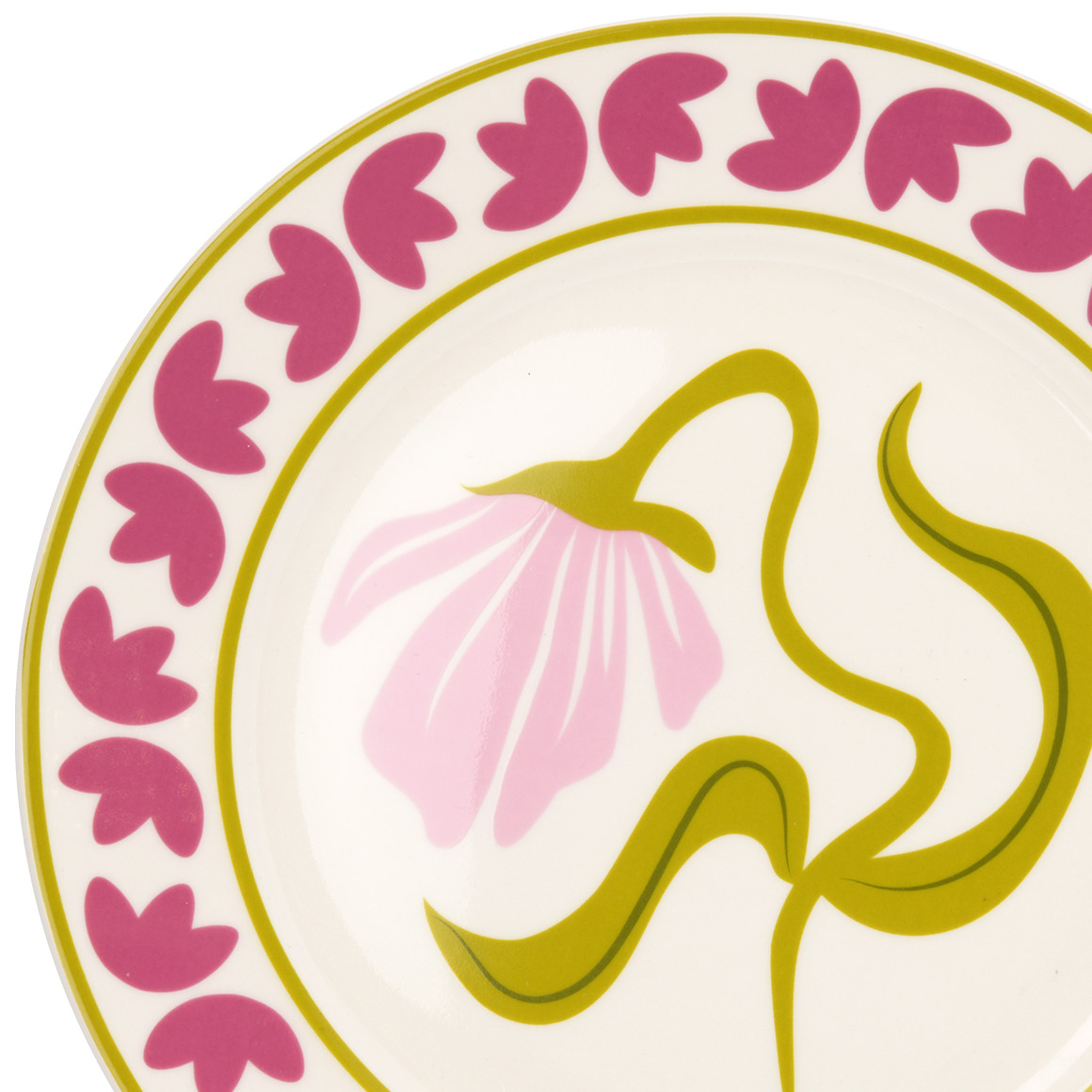 Kleiner Teller mit floralem Design