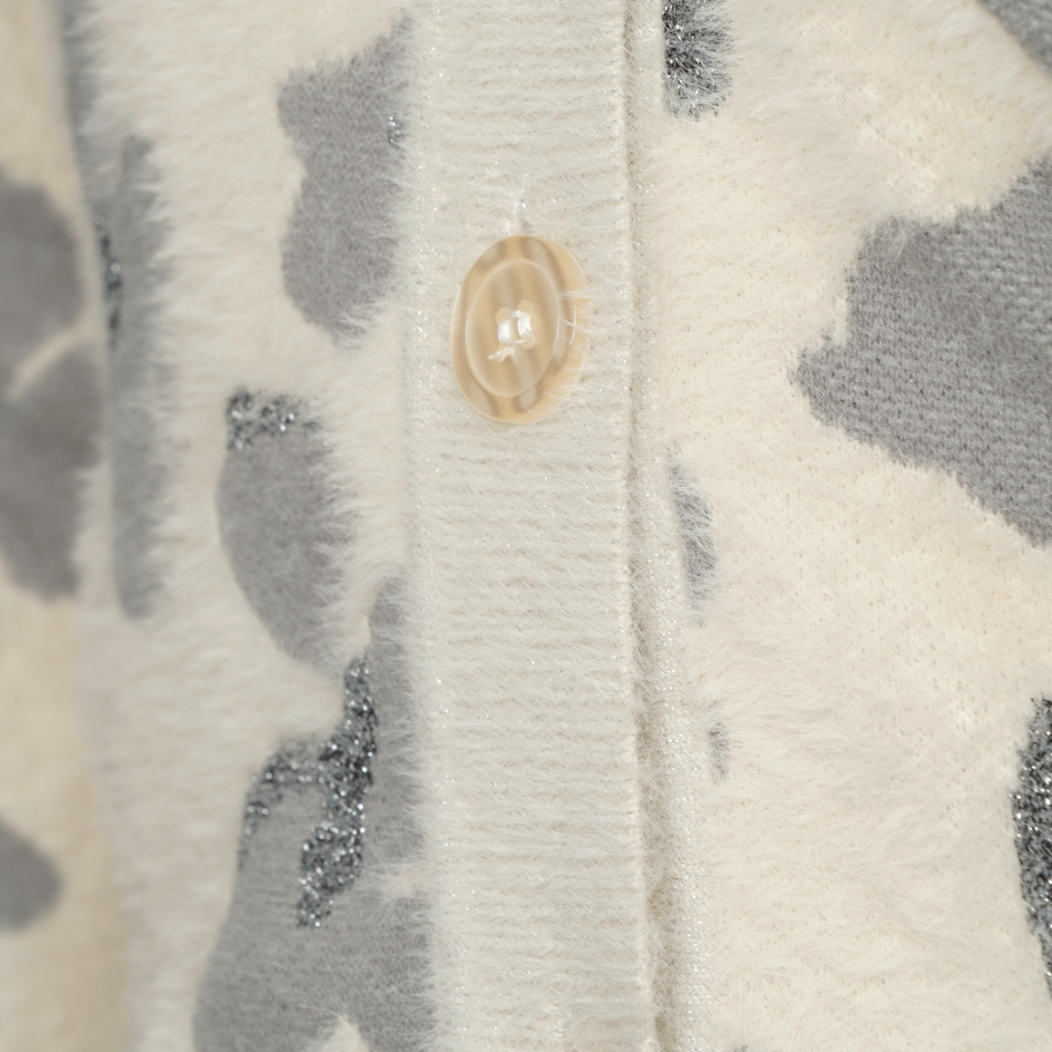 Damen Strickjacke mit Effektgarn