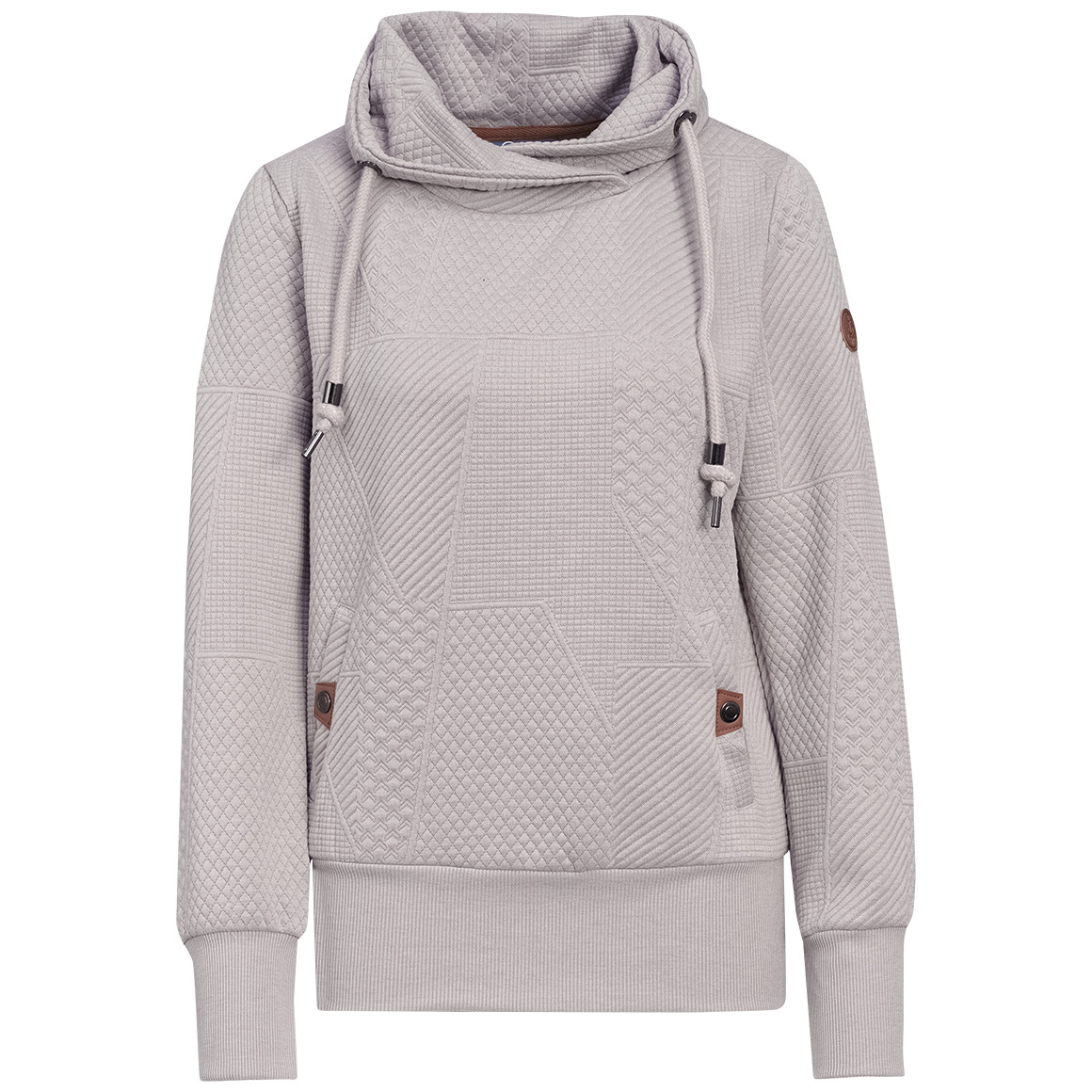 Damen Sweatshirt mit Strukturmuster