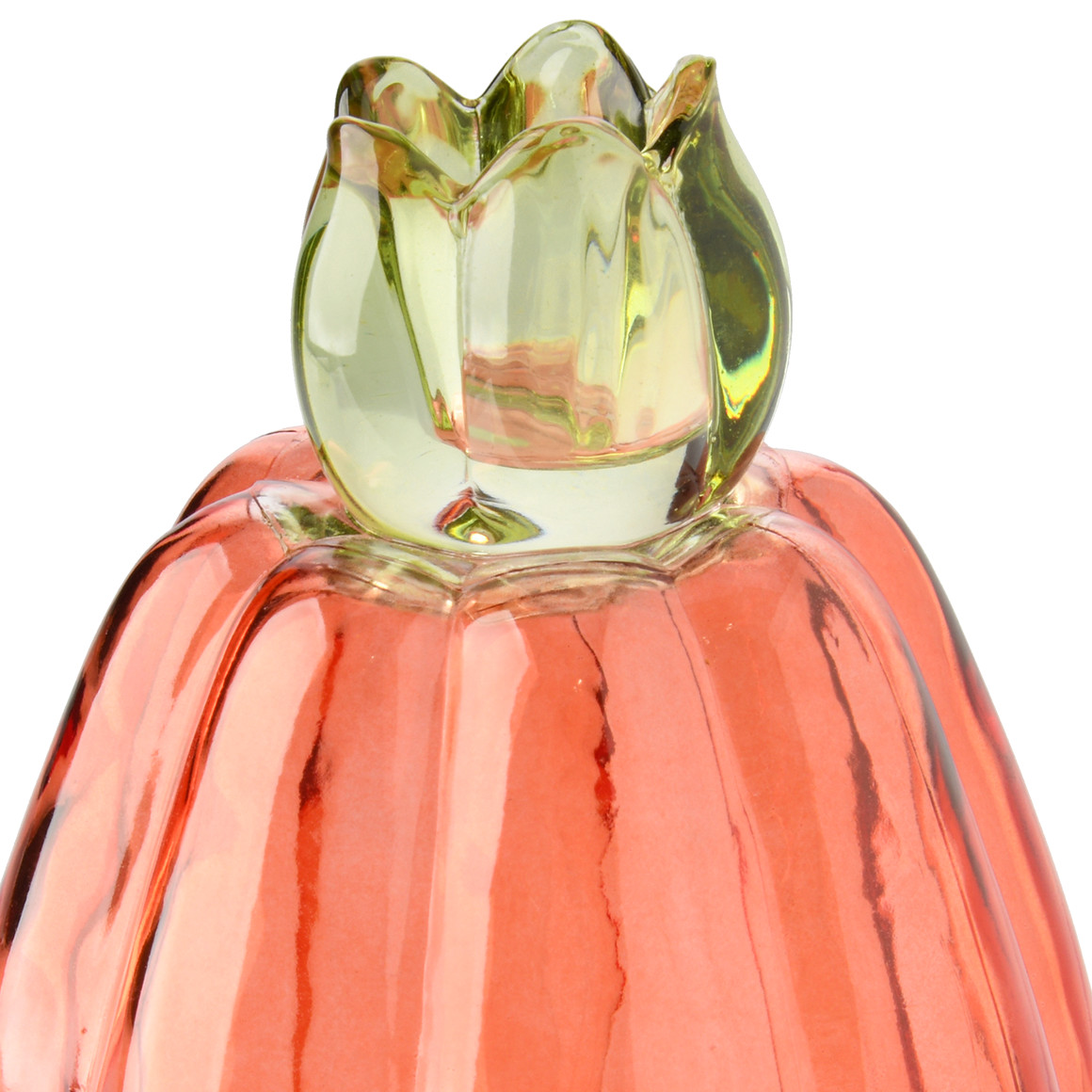 Pompoenvormige kandelaar