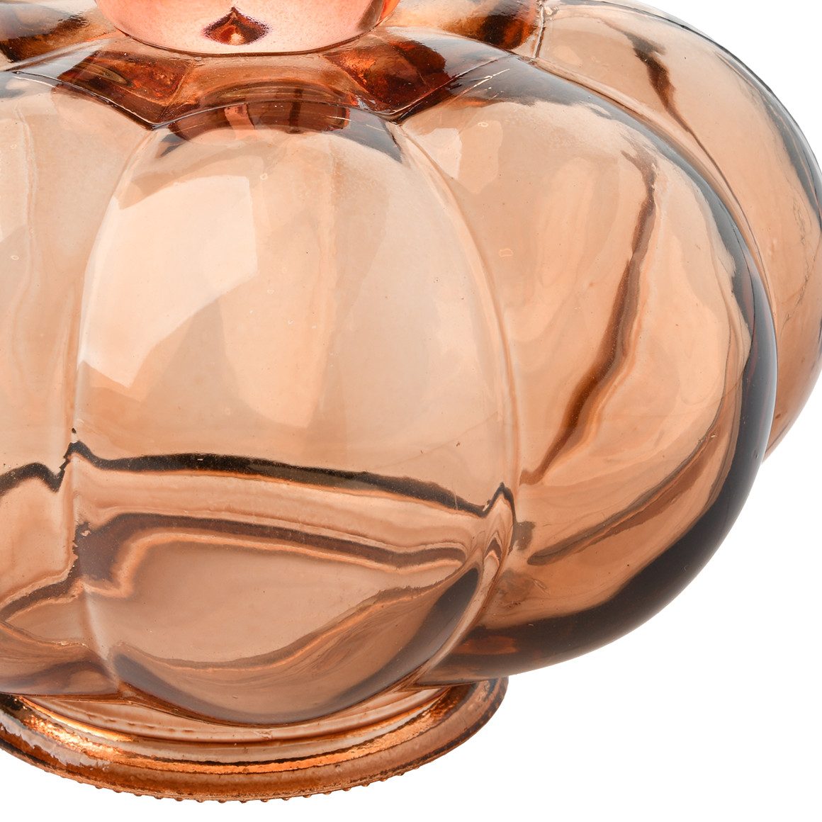 Pompoenvormige kandelaar