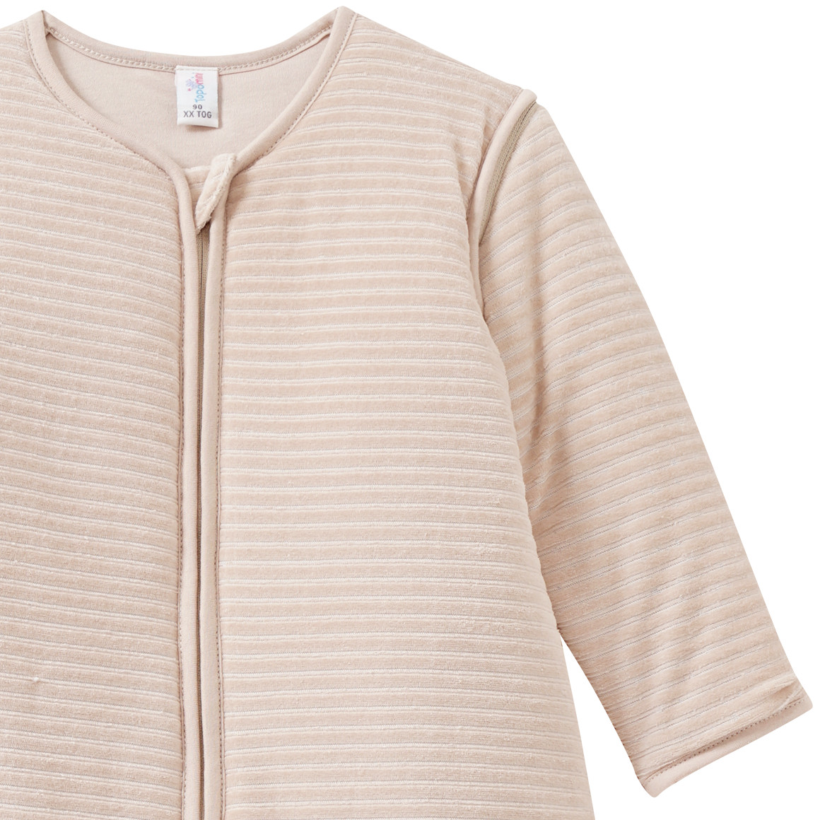 Baby Winter-Schlafsack mit Ripp-Struktur