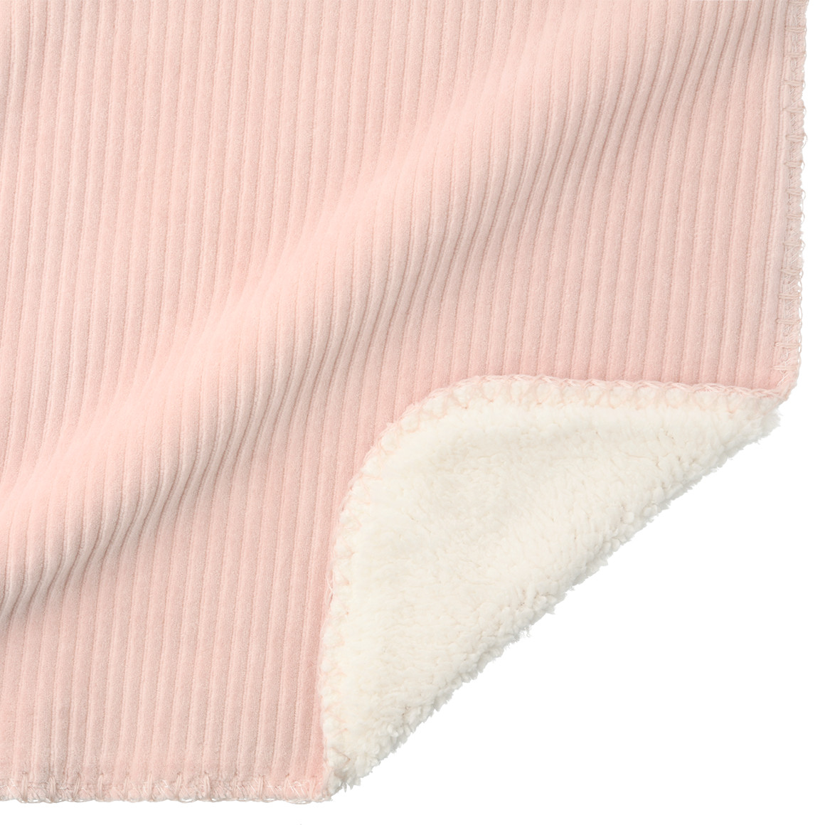 Knusse deken met geribbelde textuur