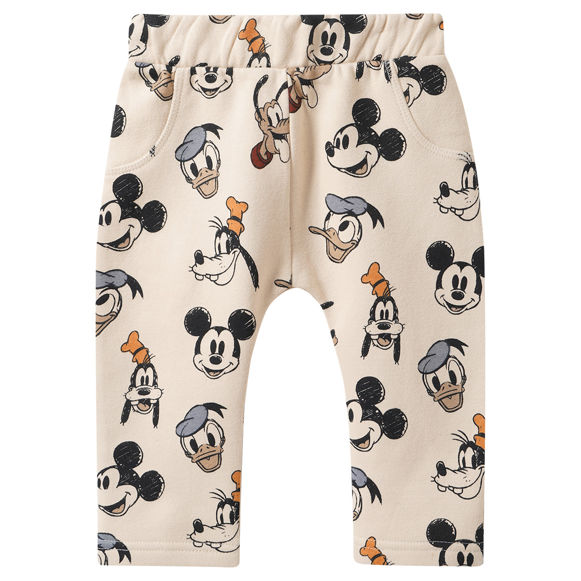 Micky Maus Jogginghose mit Allover-Print