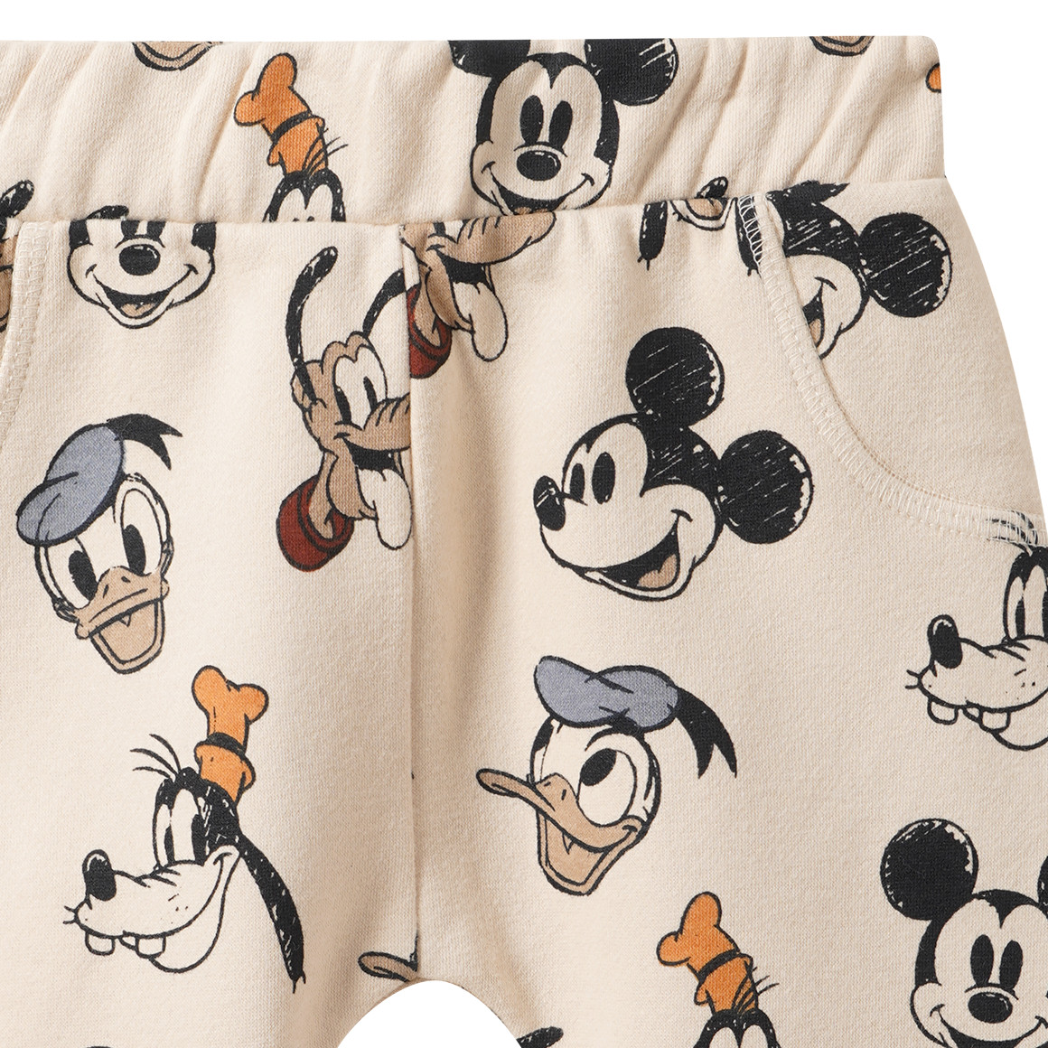 Micky Maus Jogginghose mit Allover-Print
