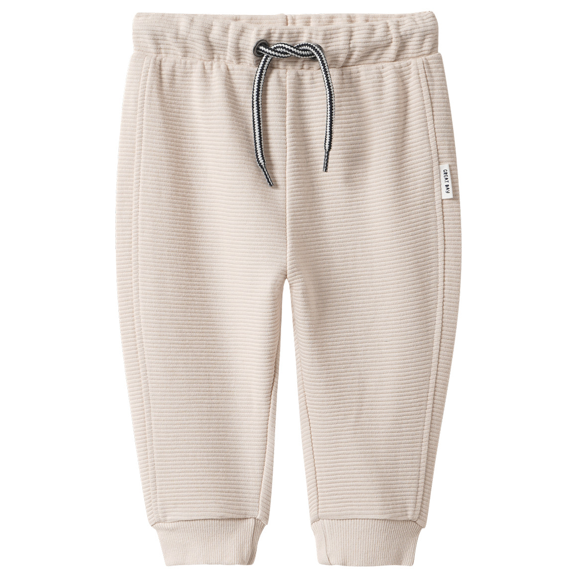 Baby Jogginghose mit Rippstruktur