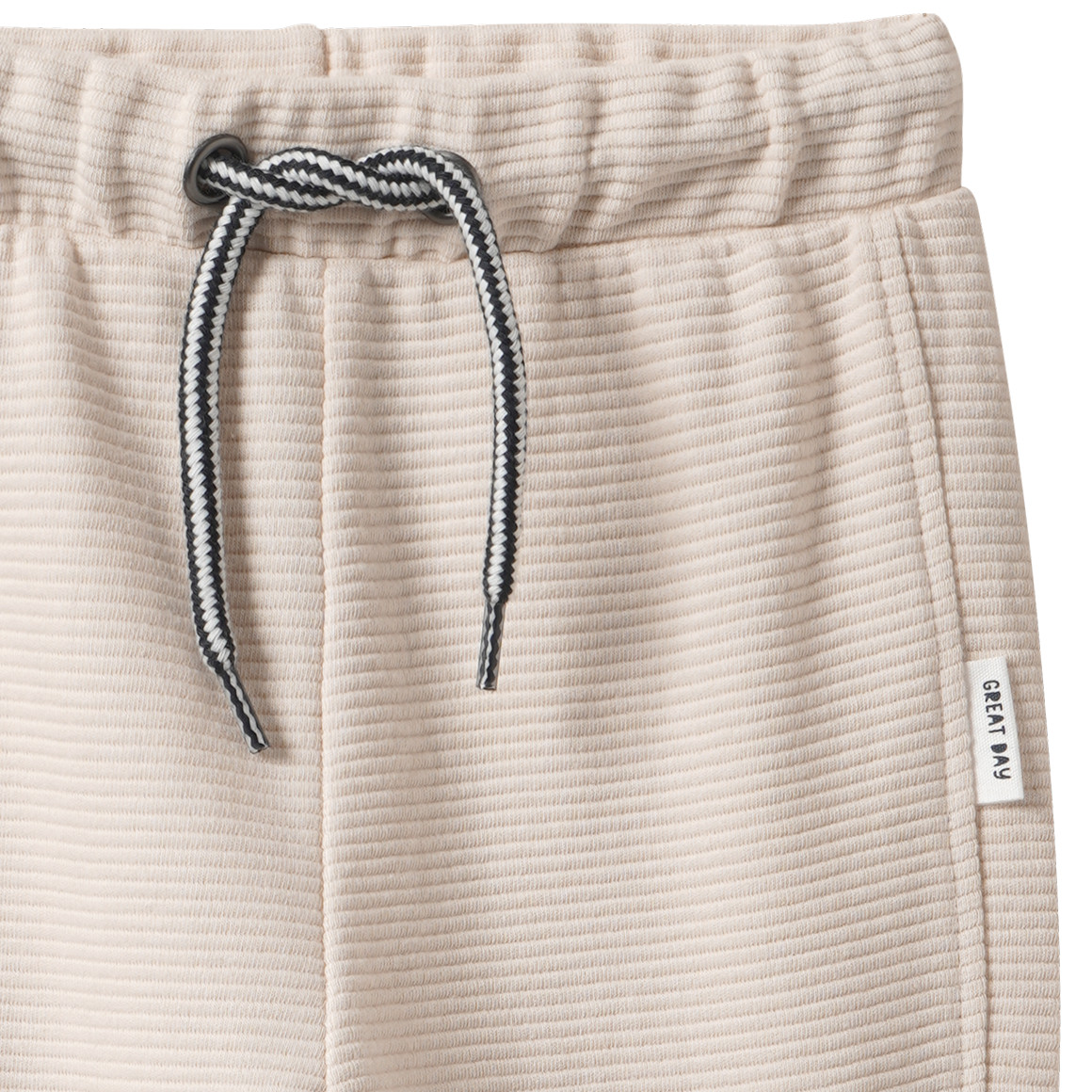 Baby Jogginghose mit Rippstruktur