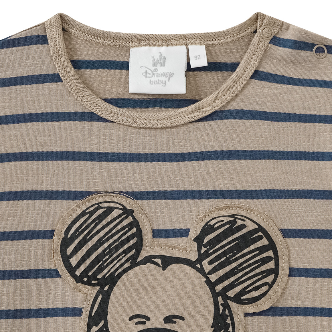 Micky Maus Langarmshirt im Streifen-Look