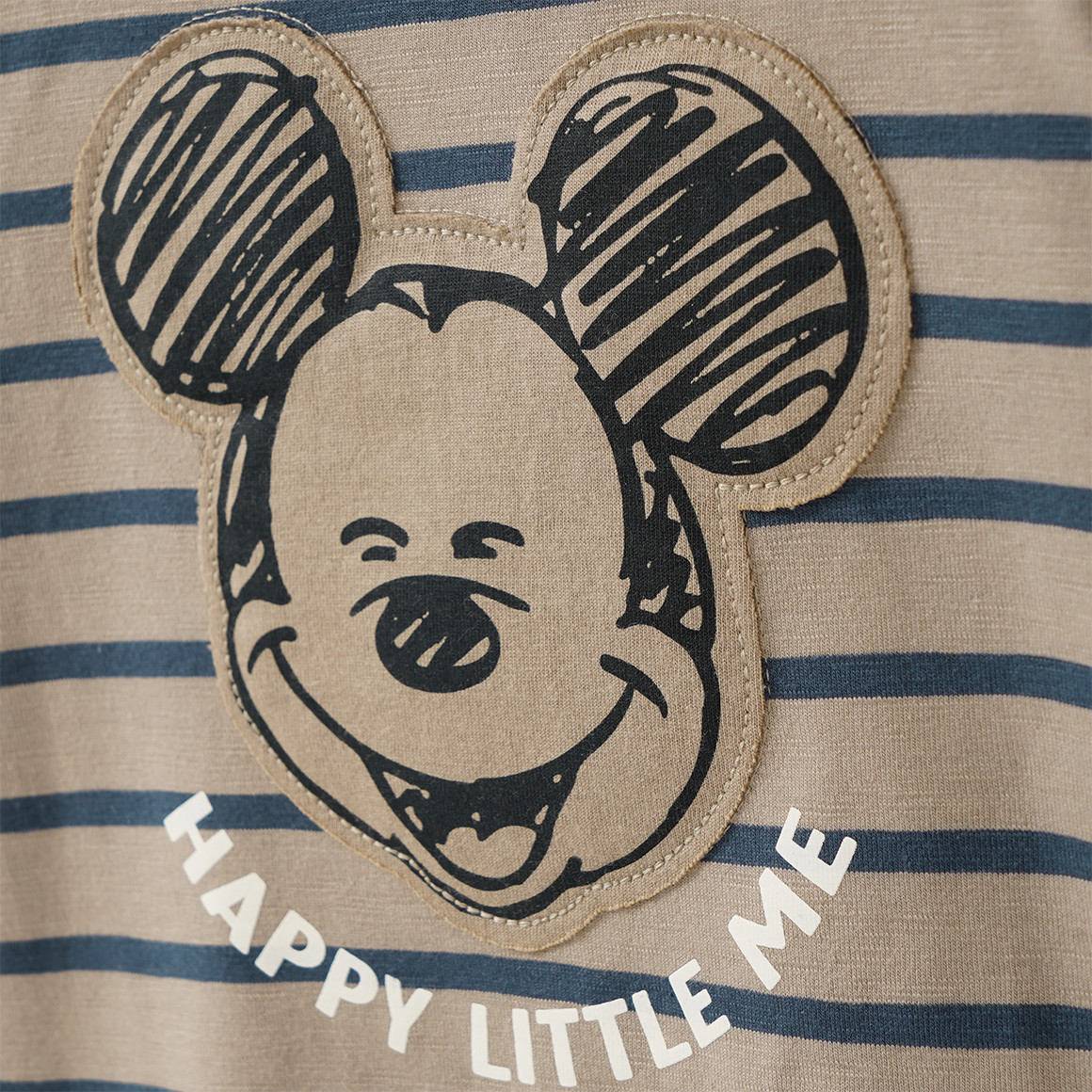 Micky Maus Langarmshirt im Streifen-Look