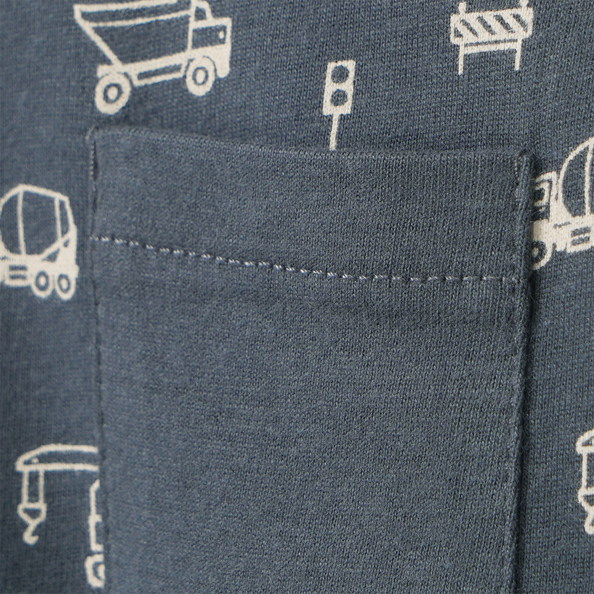 Babyshirt met lange mouwen en all-over print