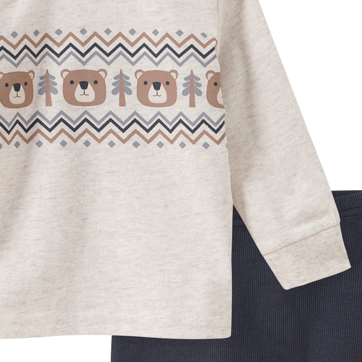 Newborn Set aus Langarmshirt und Leggings