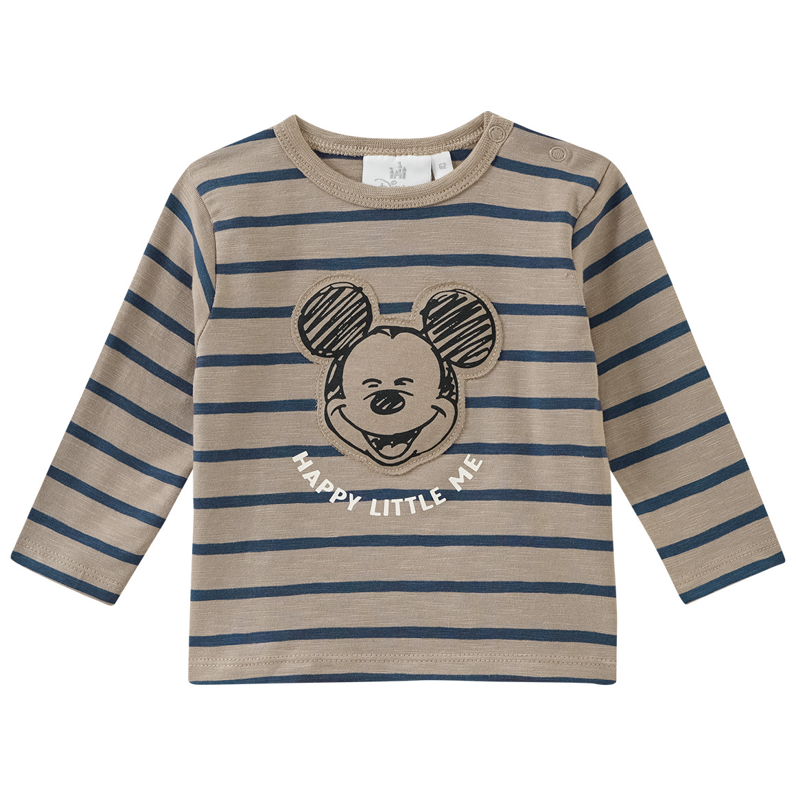 Micky Maus Langarmshirt im Streifen-Look