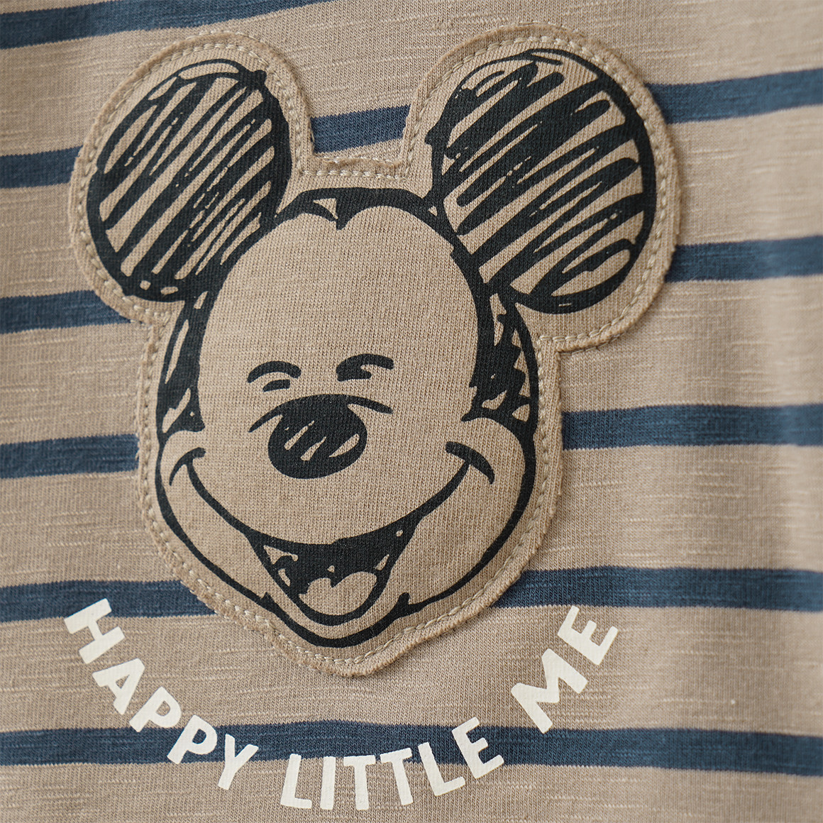 Micky Maus Langarmshirt im Streifen-Look