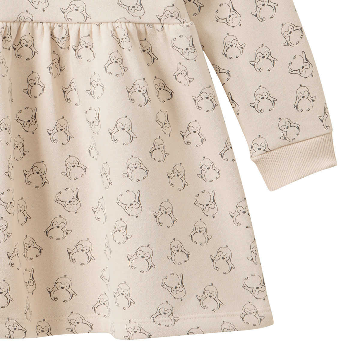 Babyjurk met pinguïnmotieven