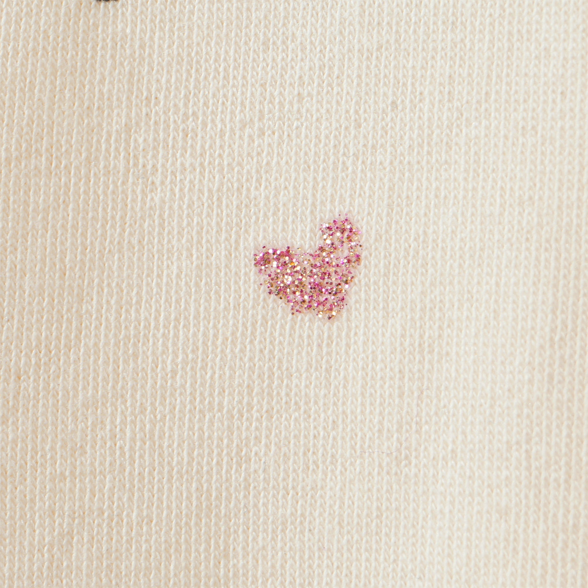 Baby Sweatshirt mit Glitzer-Print