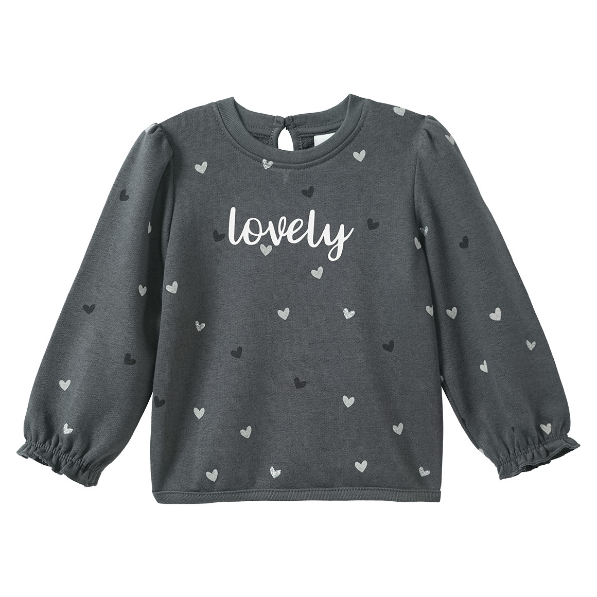 Baby Sweatshirt mit Glitzer-Print