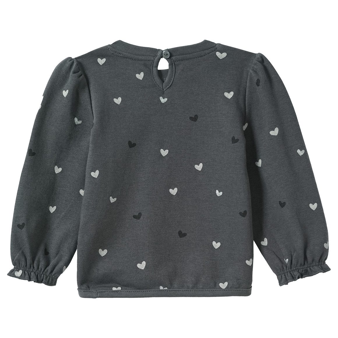 Baby Sweatshirt mit Glitzer-Print