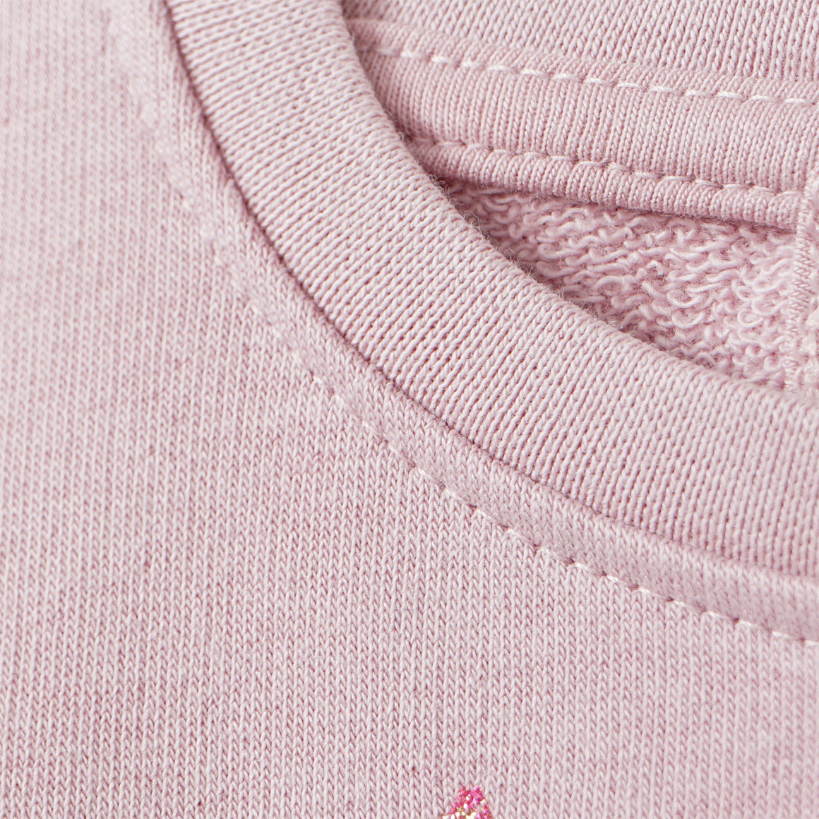 Baby Sweatshirt mit Glitzer-Print