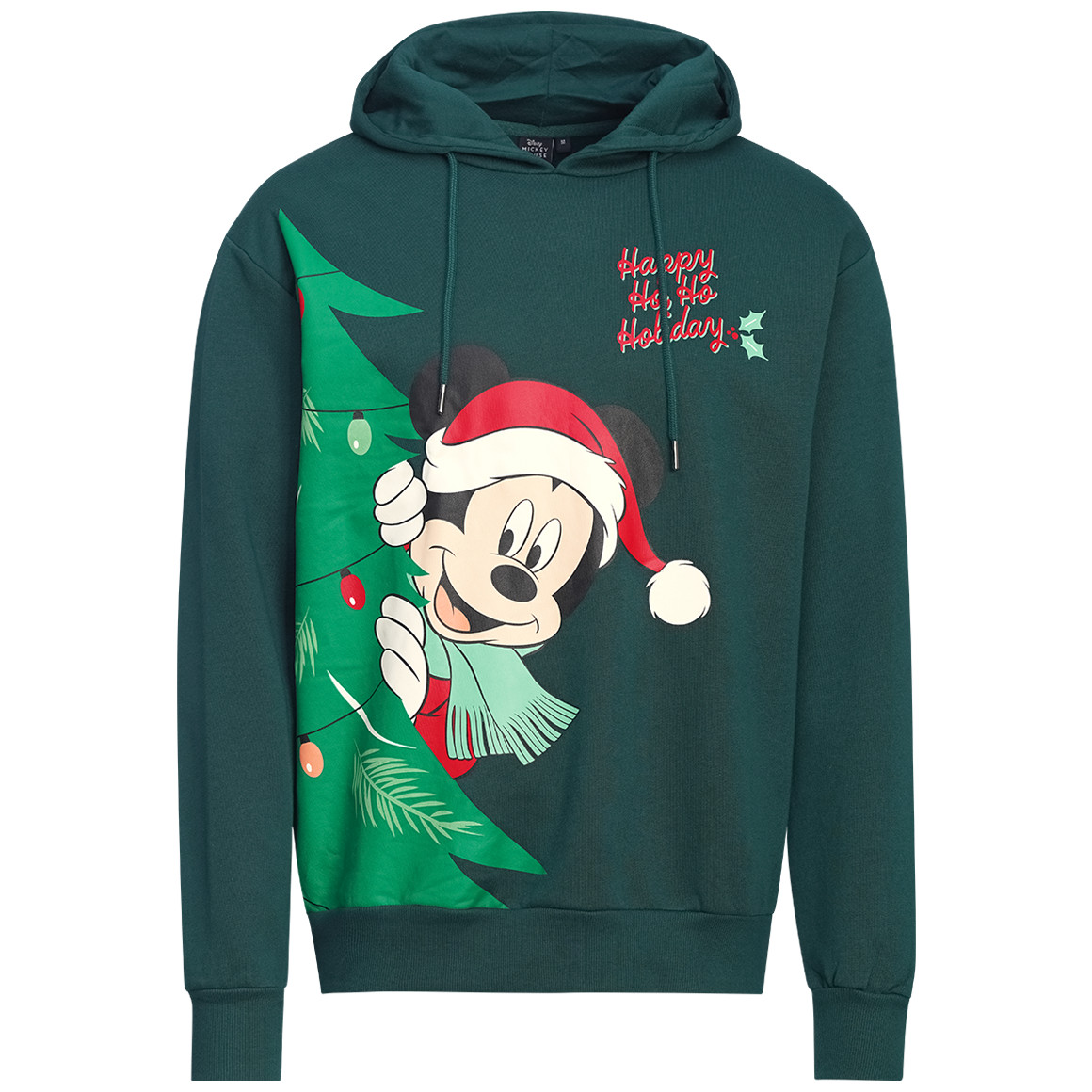 Mickey Mouse kerst hoodie met print