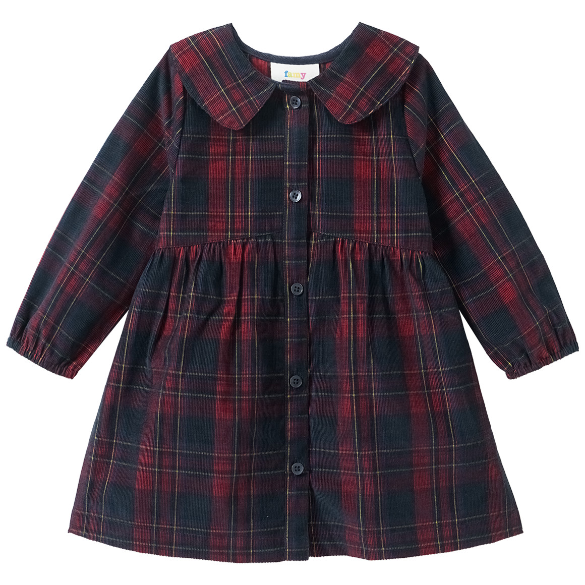 Baby Cordkleid mit Bubikragen