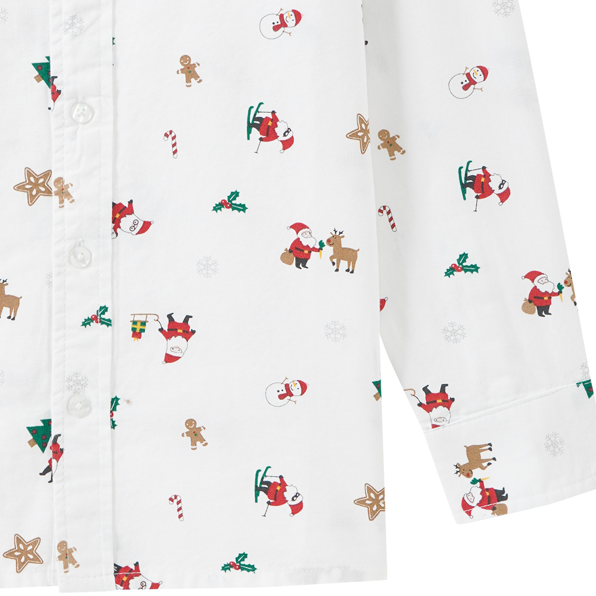 Jungen Weihnachtshemd mit Fliege