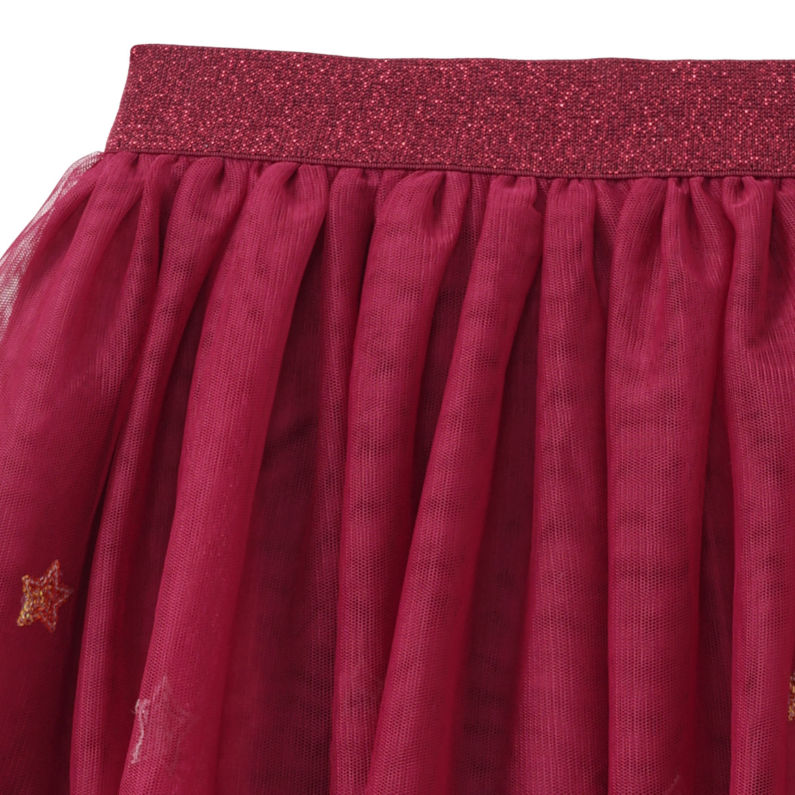 Meisjes kerstrok met applicaties