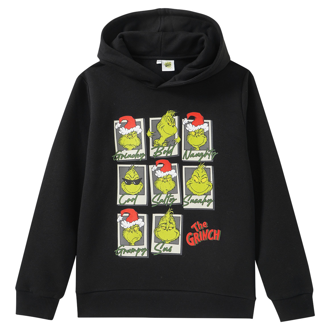The Grinch Weihnachtshoodie mit Print