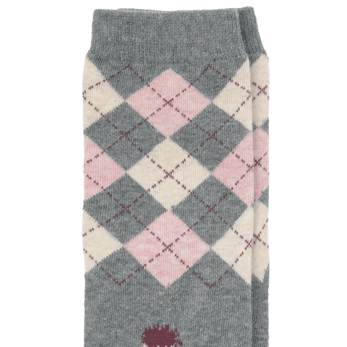 1 paar Dames Sokken met hondenmotief