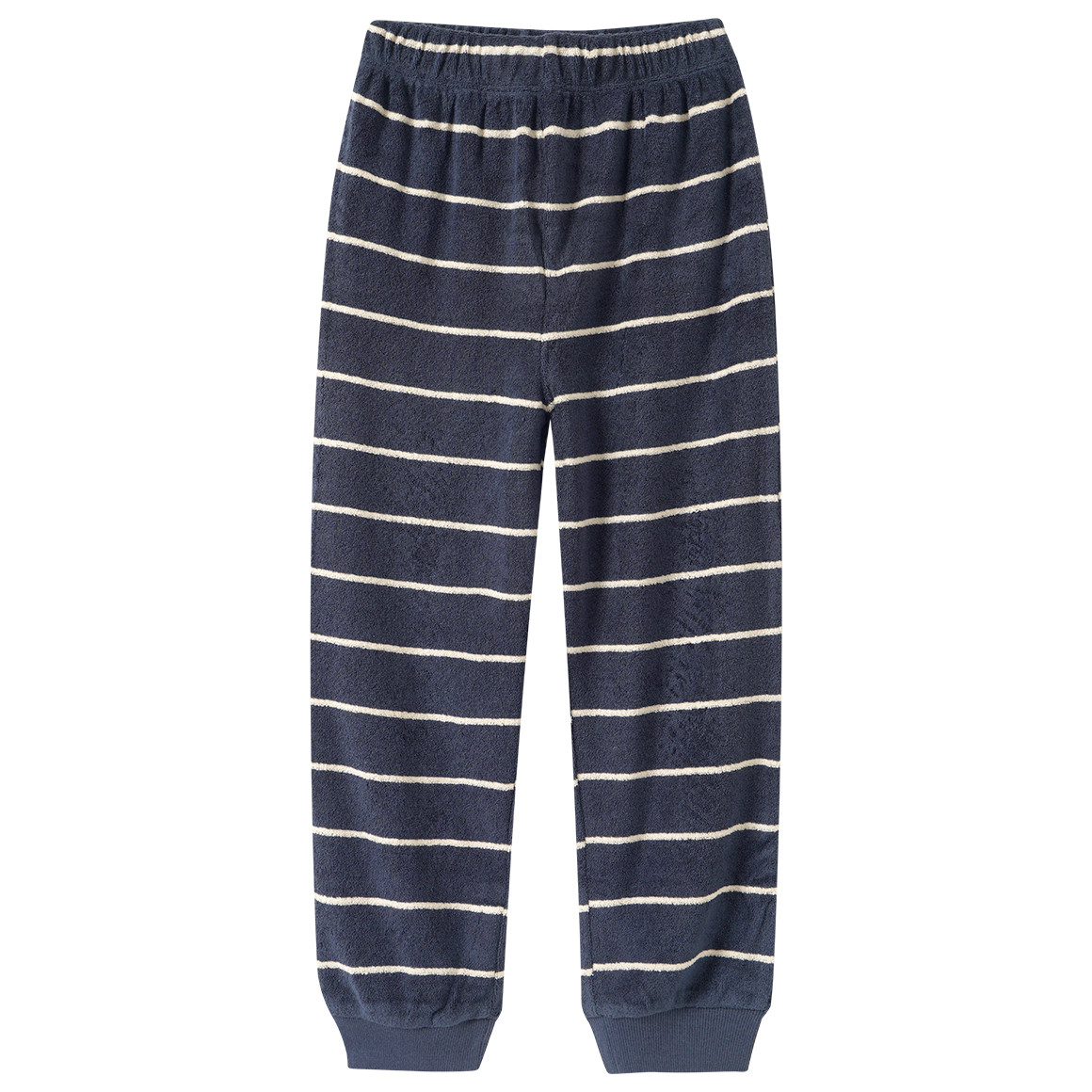 Badstof pyjama voor jongens met strepen