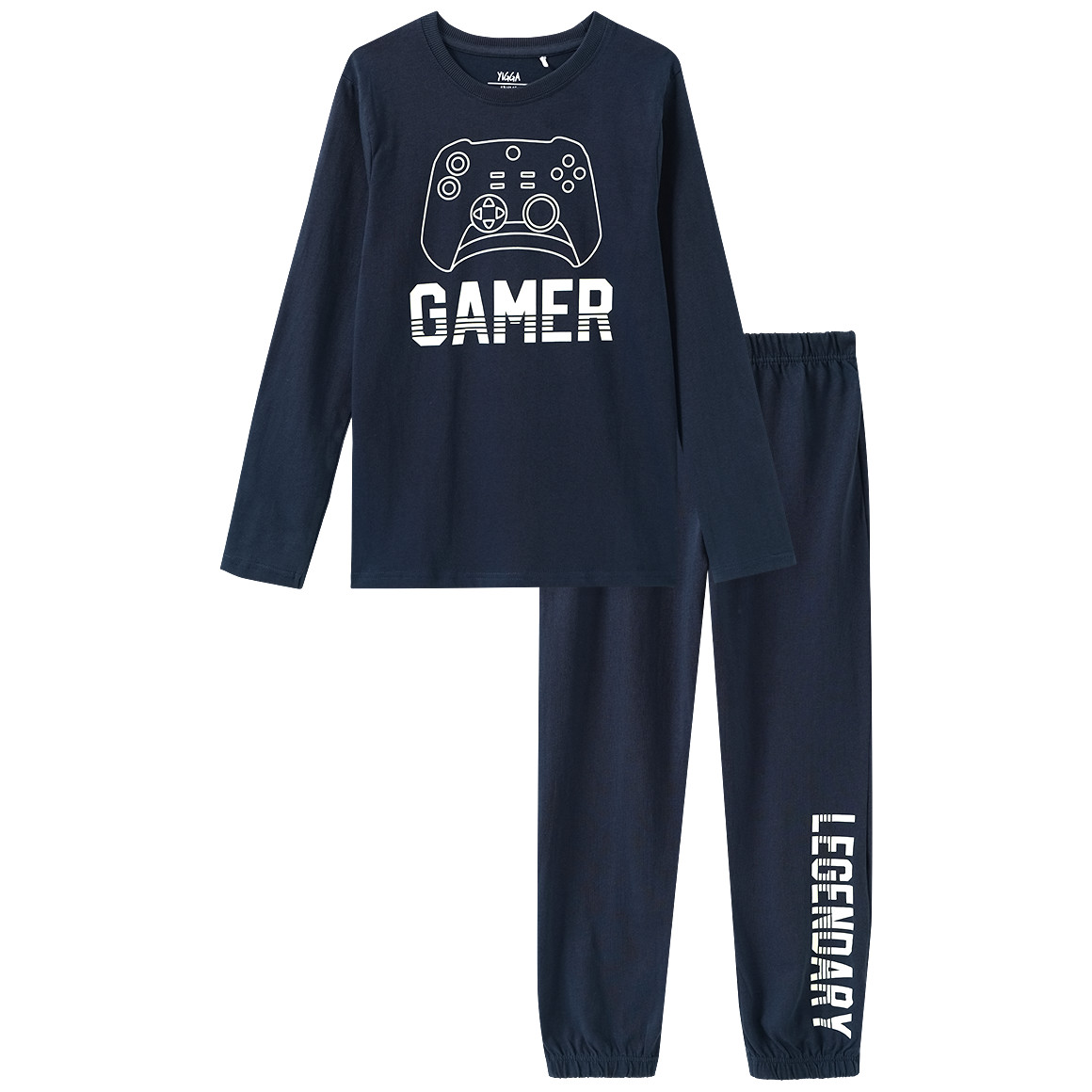 Jungen Schlafanzug mit leuchtendem Print