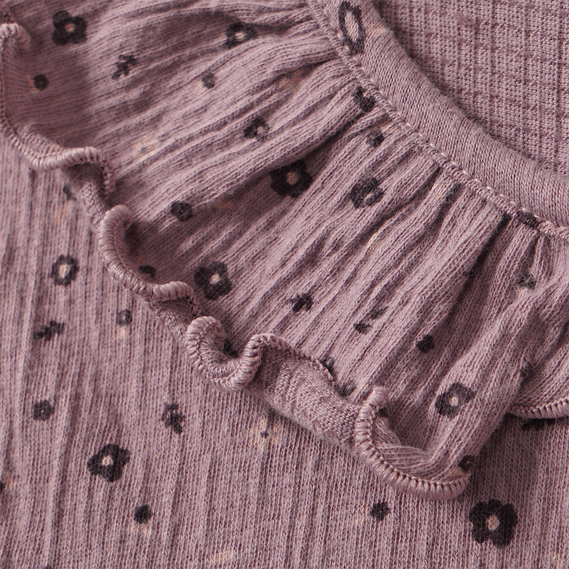 Blouse voor baby’s met bloemenprint