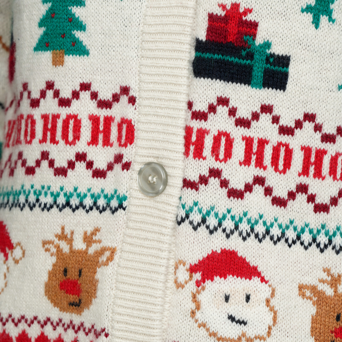 Dames' kerstvest in Noorse stijl