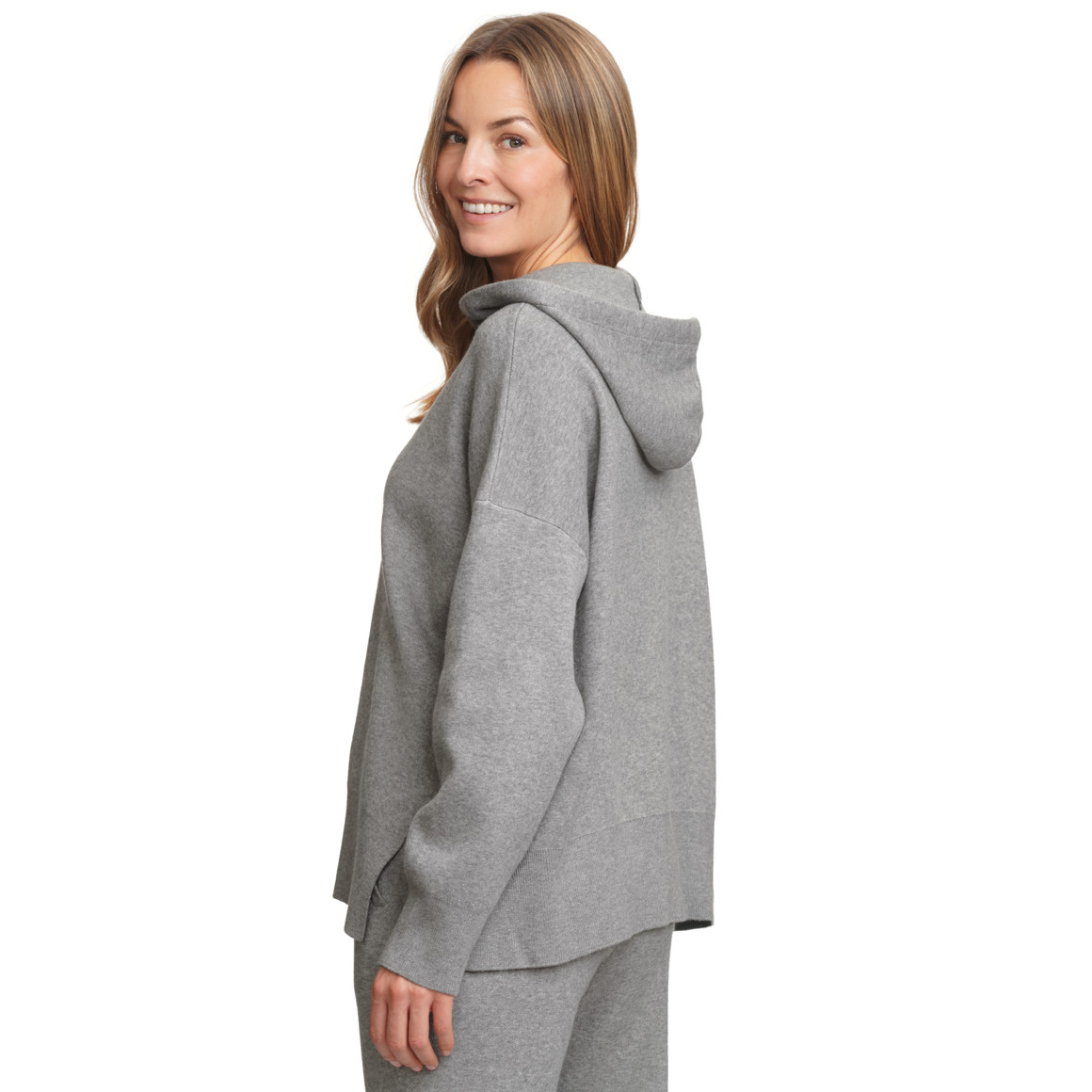 Damen Loungewear-Pullover mit Kapuze