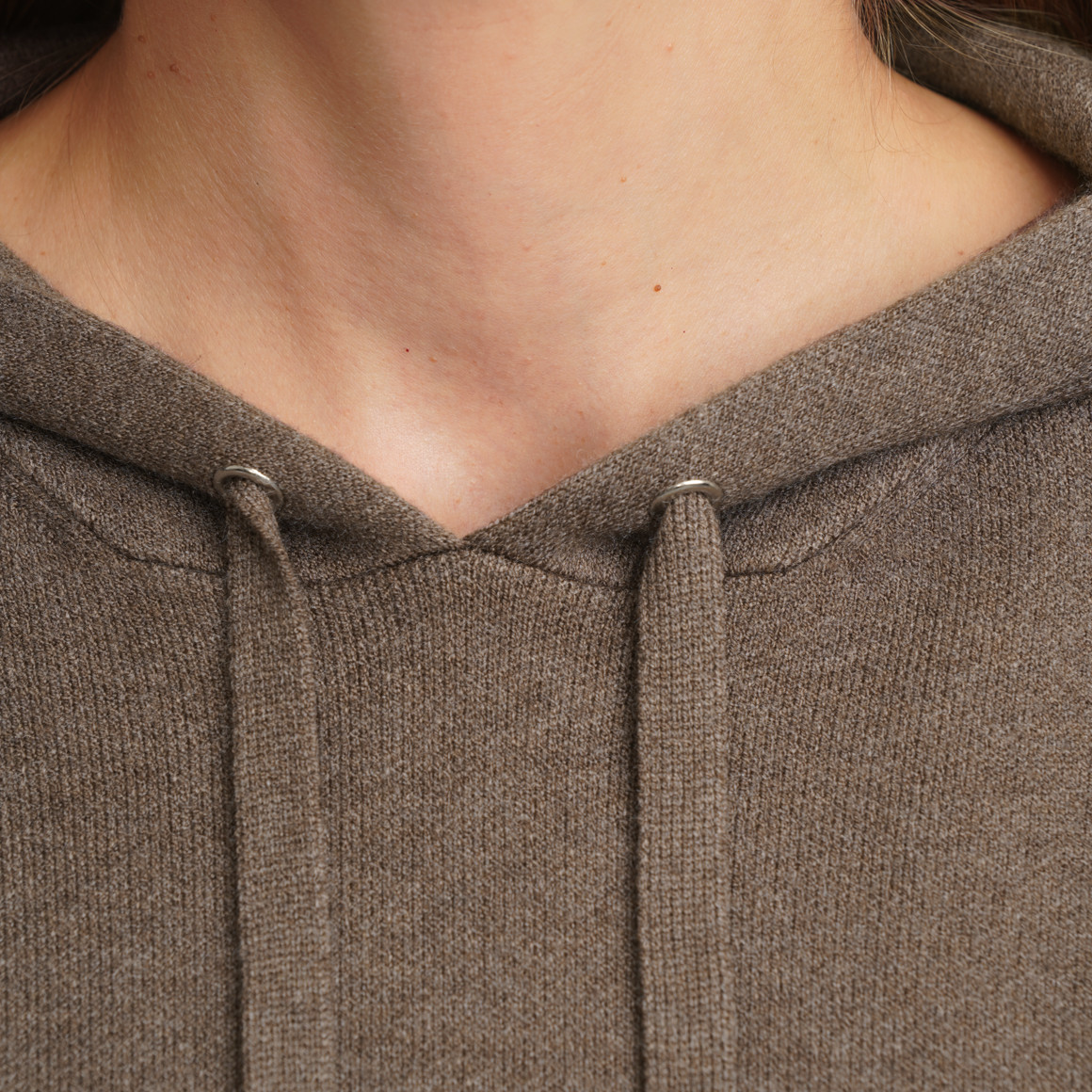 Damen Loungewear-Pullover mit Kapuze