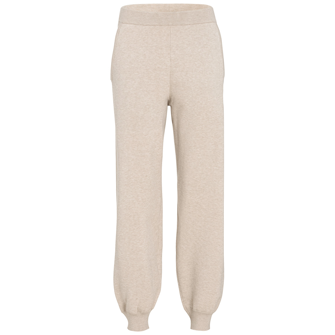 Damen Loungewear-Strickhose in Uni